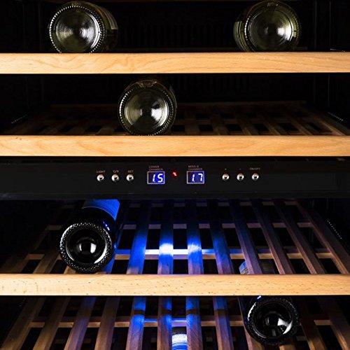 Klarstein Gran Reserva Design (3 Zonen / 144 Weinflaschen) Weinkühlschrank - 5
